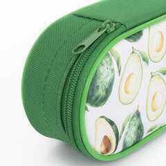 Пенал-футляр BRAUBERG, 1 отделение, ткань, 21&times;9&times;5 см, Avocado, 270374