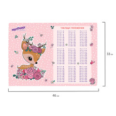 Настольное покрытие ЮНЛАНДИЯ, А3+, пластик, 46&times;33 см, &laquo;Fawn&raquo;, 270395