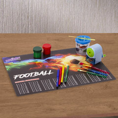 Настольное покрытие ЮНЛАНДИЯ, А3+, пластик, 46&times;33 см, &laquo;Fireball&raquo;, 270397