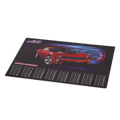 Настольное покрытие ЮНЛАНДИЯ, А3+, пластик, 46&times;33 см, &laquo;Red Car&raquo;, 270398