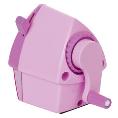 Точилка механическая ПИФАГОР &laquo;Домик гнома&raquo;, металлический механизм, корпус розовый, 270424