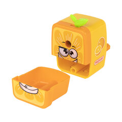 Точилка механическая ПИФАГОР &laquo;Апельсин&raquo;, корпус оранжевый, 270426