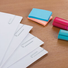 Скрепки большие 50 мм гладкие 50 шт., STAFF &laquo;EVERYDAY&raquo;, металлические, РОССИЯ, 270434