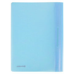 Скоросшиватель пластиковый BRAUBERG &laquo;Pastel&raquo; А4, 130/<wbr/>180 мкм, аквамарин, 270455