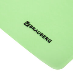 Скоросшиватель пластиковый BRAUBERG &laquo;Pastel&raquo; А4, 130/<wbr/>180 мкм, мятный, 270458