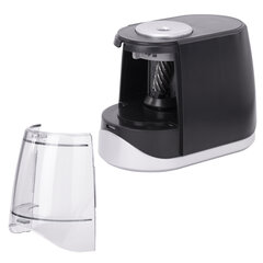 Точилка электрическая BRAUBERG ONE фреза с автостопом, 4 батарейки AA/<wbr/>USB (под адаптер), 270577