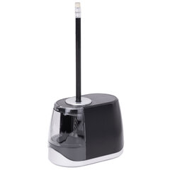 Точилка электрическая BRAUBERG ONE фреза с автостопом, 4 батарейки AA/<wbr/>USB (под адаптер), 270577