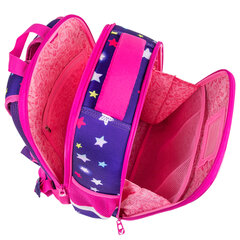 Ранец BRAUBERG FIT, 2 отделения, &laquo;Smiling bear&raquo;, 3D-панель, 38&times;27&times;14 см, 270614