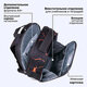 Ранец BRAUBERG FIT, 2 отделения, "Лава", 38х27х14 см, 270617