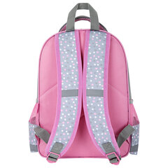 Рюкзак ПИФАГОР SCHOOL, 1 отделение, 3 кармана, &laquo;Adorable bunny&raquo;, 38&times;28&times;14 см, 270654