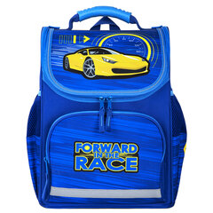 Ранец ПИФАГОР BASIC, с эргономичной спинкой, &laquo;Racing car&raquo;, 35&times;28&times;18 см, 270689