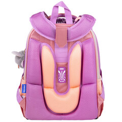 Ранец BRAUBERG SHINY, 2 отделения, с брелоком, &laquo;Счастливый кот&raquo;, 38&times;28&times;14 см, 270697