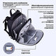 Ранец BRAUBERG SHINY, 2 отделения, с брелоком, "Тигр", СВЕТЯЩИЙСЯ РИСУНОК, 38х28х14 см, 270698