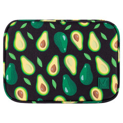 Пенал-косметичка BRAUBERG БОЛЬШОЙ, 1 отделение, 1 откидная планка, ткань, 21&times;15&times;6 см, &laquo;Avocado&raquo;, 270706