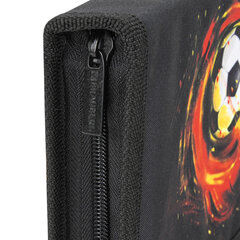 Пенал BRAUBERG с наполнением, 1 отделение, 1 откидная планка, 24 предмета, 21&times;14 см, &laquo;Fireball&raquo;, 270723