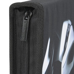 Пенал BRAUBERG с наполнением, 1 отделение, 1 откидная планка, 24 предмета, 21&times;14 см, &laquo;Fast car&raquo;, 270724