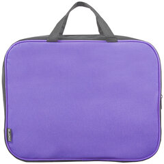 Папка на молнии с ручками STAFF EVERYDAY А4, 1 отделение, полиэстер, 80 мм, сиреневая, 270741