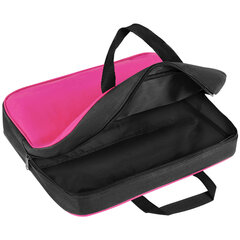 Папка на молнии с ручками STAFF EVERYDAY А4, 1 отделение, полиэстер, 80 мм, розовая, 270743