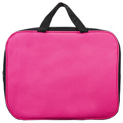 Папка на молнии с ручками STAFF EVERYDAY А4, 1 отделение, полиэстер, 80 мм, розовая, 270743