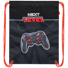 Мешок для обуви BRAUBERG PREMIUM, карман, подкладка, светоотражающие элементы, 43&times;33 см, &laquo;Next level&raquo;, 270748