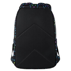 Рюкзак BRAUBERG DREAM универсальный с карманом для ноутбука, эргономичный, &laquo;Neon cats&raquo;, 42&times;26&times;14 см, 270771