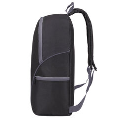 Рюкзак STAFF TRIP универсальный, 2 кармана, черный с серыми деталями, 40&times;27&times;15,5 см, 270787