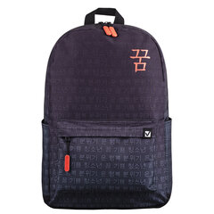 Рюкзак BRAUBERG ENERGETIC универсальный, эргономичный, &laquo;Korean&raquo;, черный, 43&times;30&times;16 см, 270795