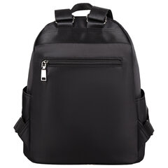 Рюкзак BRAUBERG PODIUM женский, 2 отделения, карман-антивор, нейлон, черный, 33&times;24&times;13 см, 270816