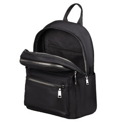 Рюкзак BRAUBERG PODIUM женский, 2 отделения, карман-антивор, нейлон, черный, 33&times;24&times;13 см, 270816