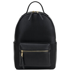 Рюкзак из экокожи BRAUBERG PODIUM женский, с отделением для планшета, черный, 34&times;25&times;13 см, 270817