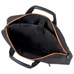 Сумка портфель BRAUBERG OFFICE с отделением для ноутбука 17,3", черная, 34&times;44&times;6 см, 270826