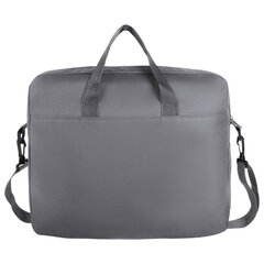 Сумка для документов STAFF MANAGER на молнии с карманом, полиэстер, серо-бирюзовая, 32&times;37&times;5 см, 270837