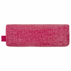 Пенал-косметичка BRAUBERG, &laquo;крокодиловая кожа&raquo;, 20&times;6&times;4 см, &laquo;Ultra pink&raquo;, 270850