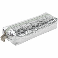 Пенал-косметичка BRAUBERG, &laquo;крокодиловая кожа&raquo;, &laquo;Ultra&raquo;, дисплей, 20&times;6&times;4 см, ассорти 5 цветов, 270852