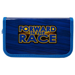 Пенал ПИФАГОР, 2 отделения, ламинированный картон, 19&times;11 см, &laquo;Forward race&raquo;, 270883