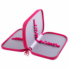 Пенал ЮНЛАНДИЯ, 2 отделения, ламинированный картон, 19&times;11 см, &laquo;Dancing girl&raquo;, 270885