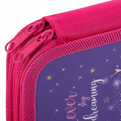 Пенал ЮНЛАНДИЯ, 2 отделения, ламинированный картон, 19&times;11 см, &laquo;Dancing girl&raquo;, 270885