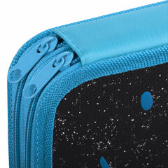 Пенал ЮНЛАНДИЯ, 2 отделения, ламинированный картон, 19&times;11 см, &laquo;Space smile&raquo;, 270890