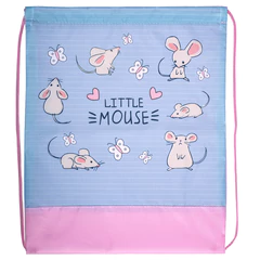 Мешок для обуви ПИФАГОР, 1 отделение, полиэстер, 42&times;34 см, &laquo;Mice&raquo;, 270904