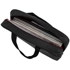 Папка на молнии с ручками STAFF EVERYDAY А4, 1 отделение, полиэстер, 80 мм, черная, 270918