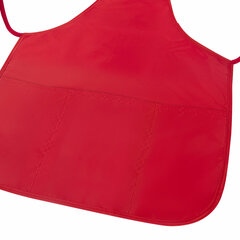 Накидка фартук с нарукавниками для труда ПИФАГОР, 3 кармана, уменьшенный размер, 39&times;49 см, красный, 270919