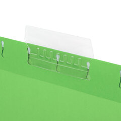 Подвесные папки A4/<wbr/>Foolscap (404&times;240 мм) до 80 л., КОМПЛЕКТ 10 шт., зеленые, картон, STAFF, 270934