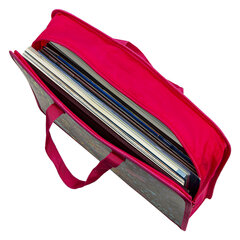 Папка на молнии с ручками ЮНЛАНДИЯ А4, 1 отделение, пластик, ширина 75 мм, &laquo;Bright wildlife&raquo;, 270953