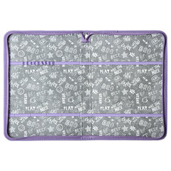 Папка для труда на молнии BRAUBERG А4 с ручкой, 1 отделение, картон, органайзер, &laquo;Vintage&raquo;, 270988