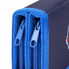 Пенал ЮНЛАНДИЯ, 2 отделения, полиэстер, 19&times;11 см, &laquo;Adventure trails&raquo;, 271025