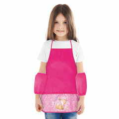 Фартук с нарукавниками BRAUBERG, 45&times;54 см, 3 кармана, &laquo;Happy time&raquo;, 271048