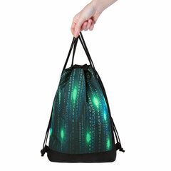 Мешок для обуви ЮНЛАНДИЯ, с ручками, боковой карман на молнии, 46&times;36 см, &laquo;Matrix&raquo;, 271068