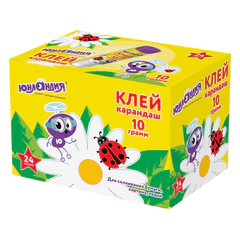 Клей-карандаш ЮНЛАНДИЯ &laquo;ЮНЛАНДИК И БОЖЬЯ КОРОВКА&raquo;, 10 г, улучшенный, 271137