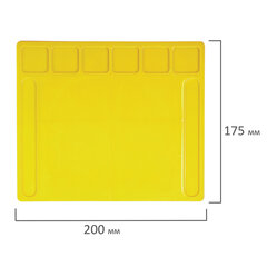 Доска для лепки с отделениями и 2 стеками А5, 200&times;170 мм, ассорти, BRAUBERG KIDS, 271145