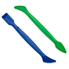 Доска для лепки с отделениями и 2 стеками А5, 200&times;170 мм, ассорти, BRAUBERG KIDS, 271145